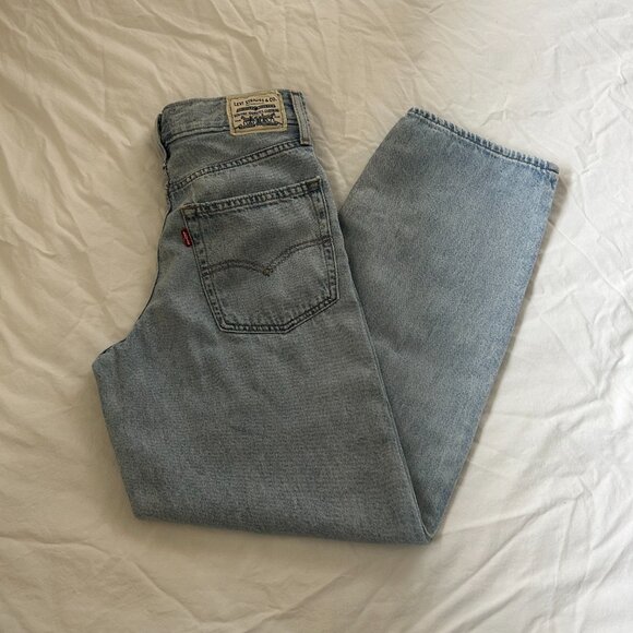 Levi's Baggy Dad Performance Cool Jeans 25x30 - Picture 3 of 9
